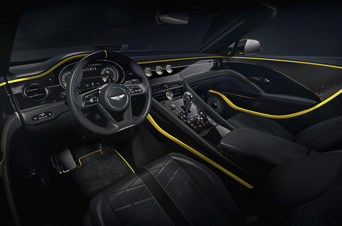 Bentley Bacalar Menlo 2020 - interior Bentley Bacalar Menlo 2020 - interior