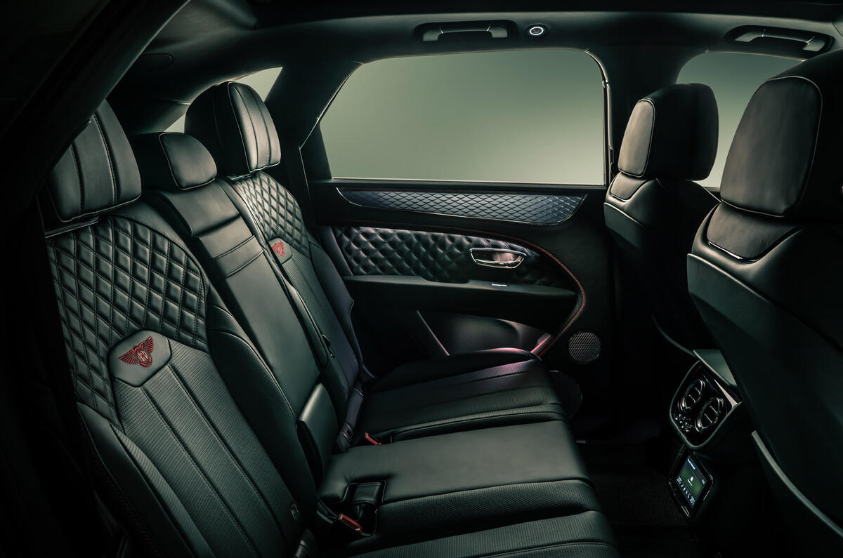 Bentley Bentayga facelift - interior Bentley Bentayga facelift - interior