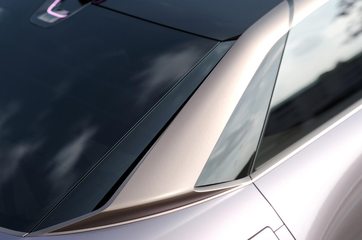 Byton K-Byte saloon concept rear pillars