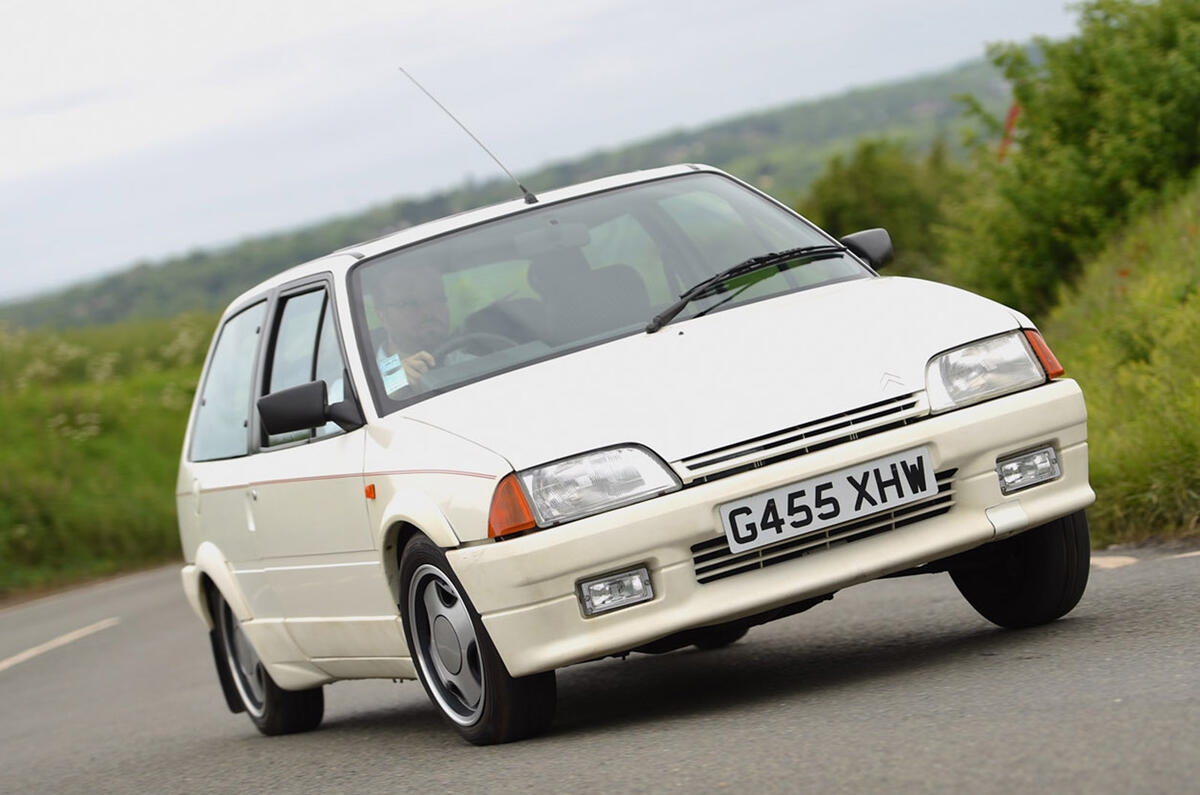 Citroen AX GT - front Citroen AX GT - front