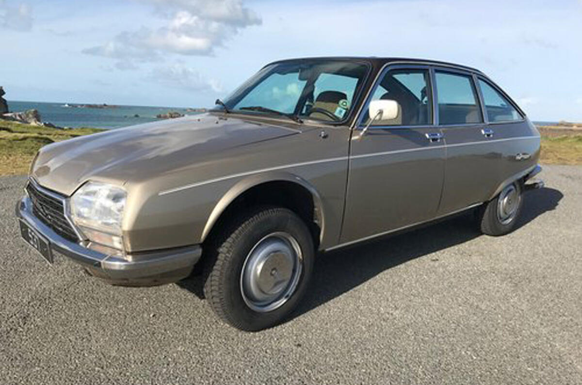 Citroen GS - static front Citroen GS - static front