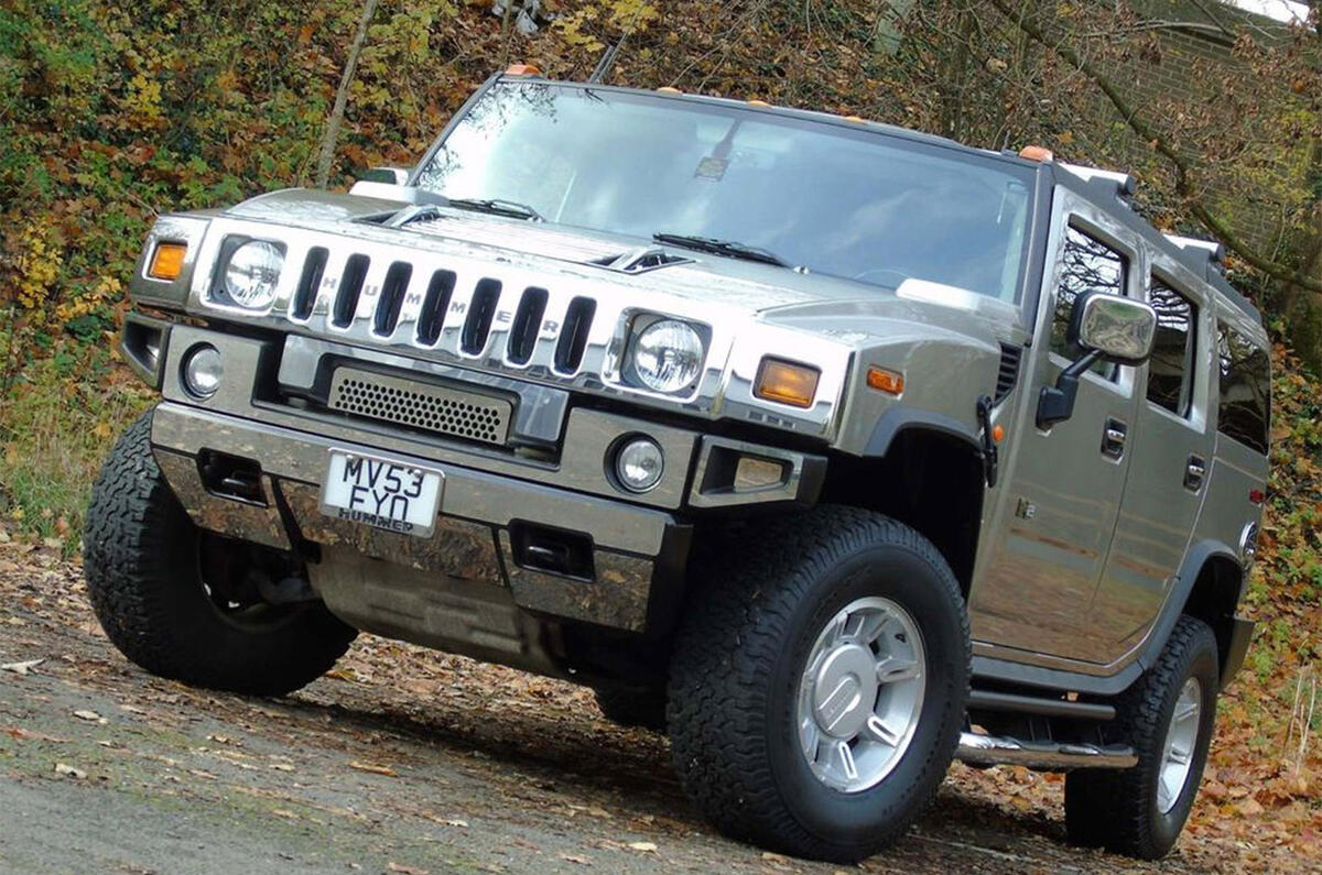 Hummer H2 - stationary front Hummer H2 - stationary front