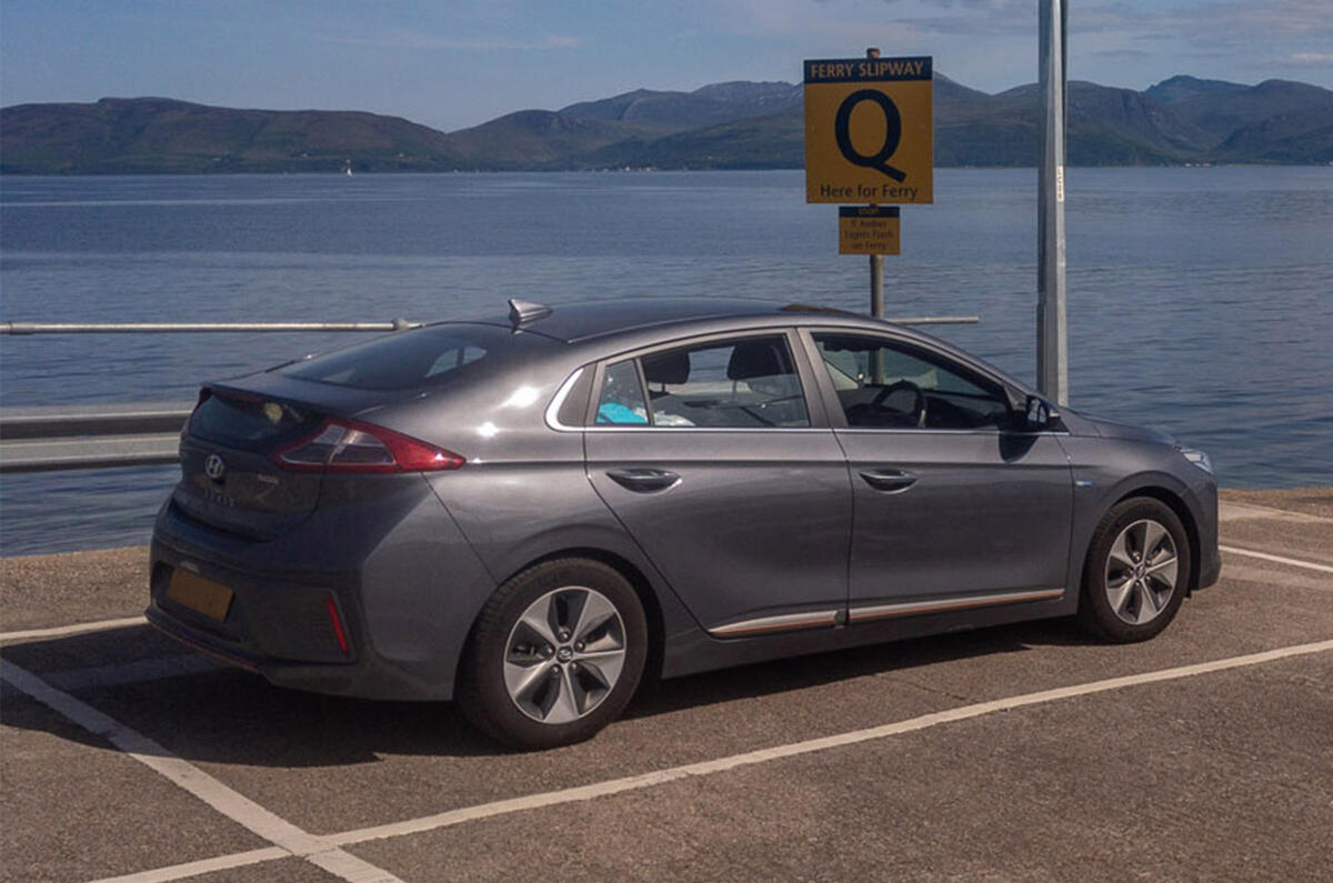 Hyundai Ioniq Electric - static rear Hyundai Ioniq Electric - static rear