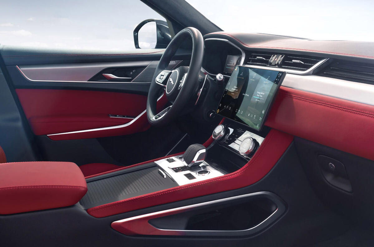 Jaguar F-Pace - interior Jaguar F-Pace - interior