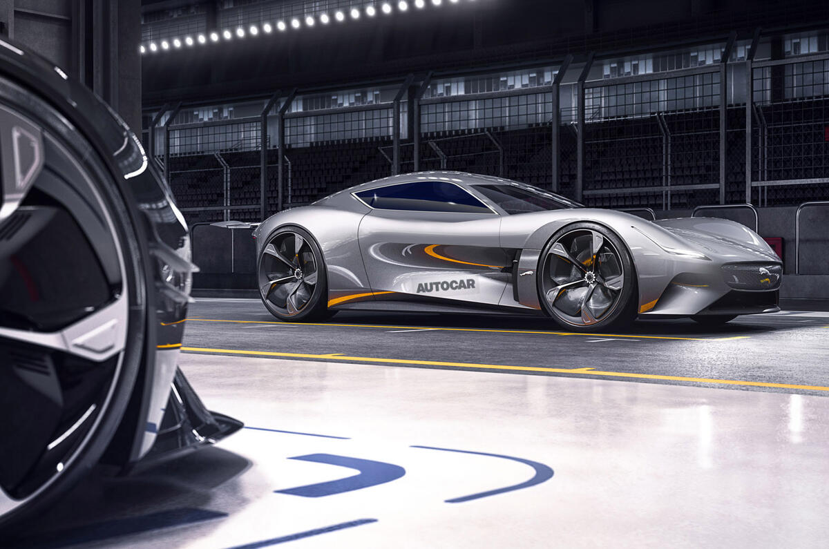 Jaguar F-Type render