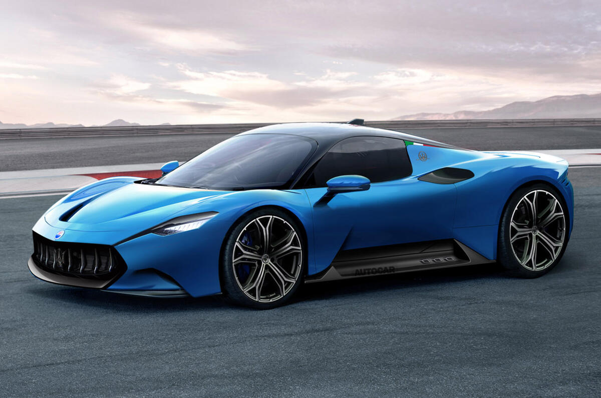 Maserati MC20 render 2020 - static front