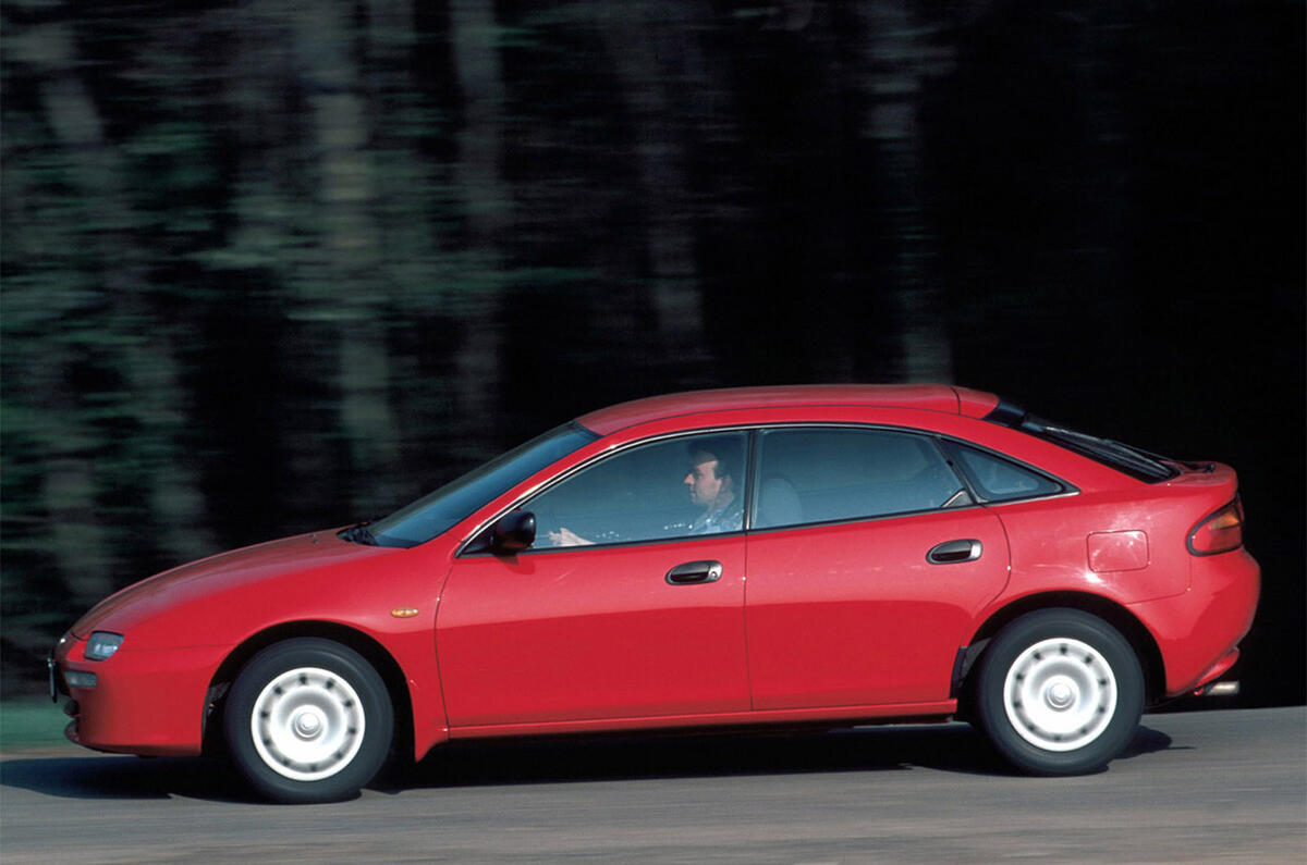 Mazda 323F - hero side Mazda 323F - hero side