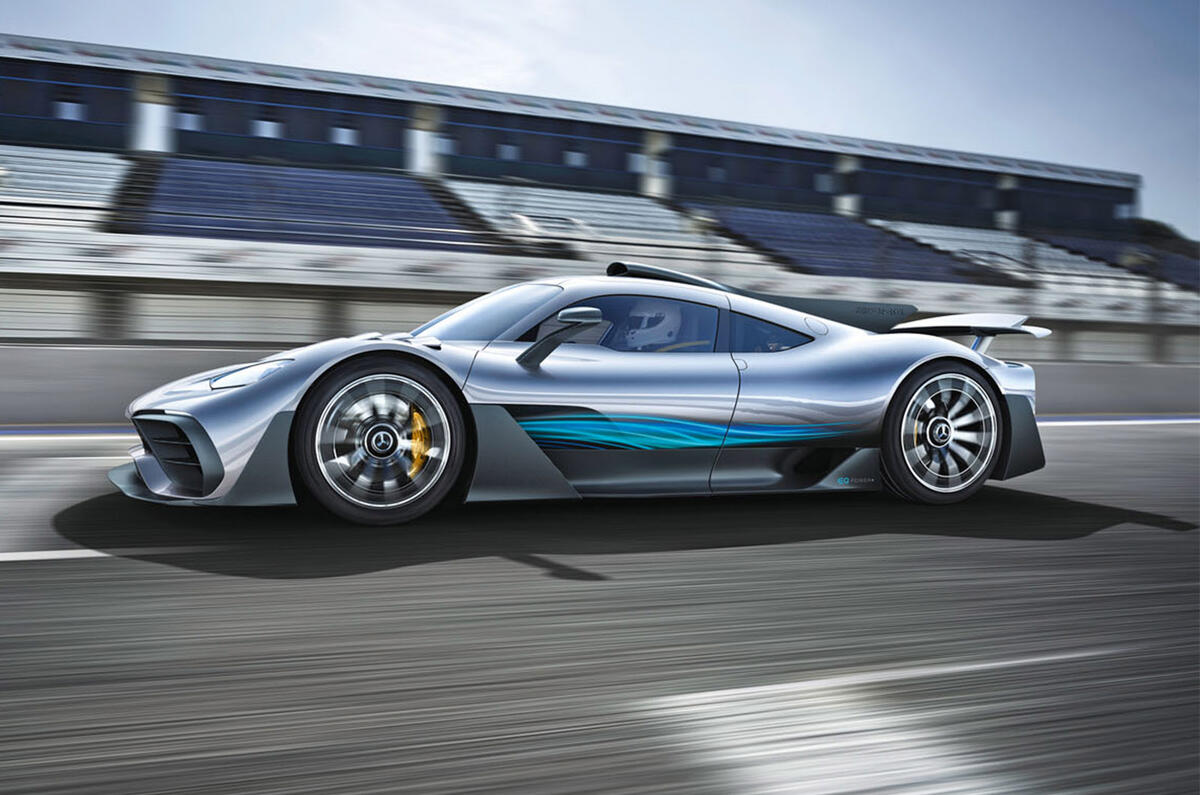 Mercedes-AMG One 2019 - tracking side