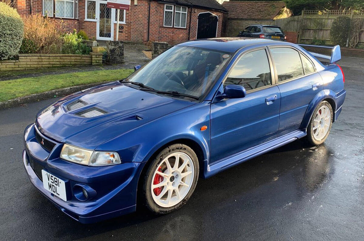 Mitsubishi Evo VI Tommi Makinen - side