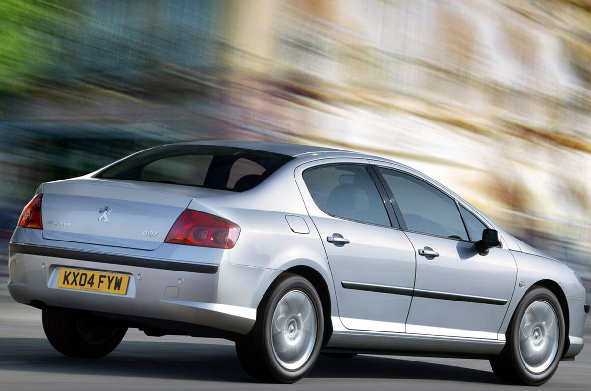 Peugeot 407 - hero rear