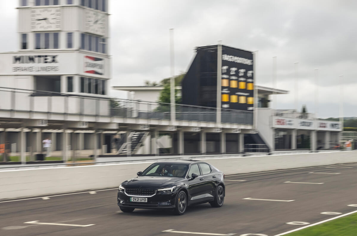 9 Polestar 2 Goodwood 2021 dampers circuit 9 Polestar 2 Goodwood 2021 dampers circuit
