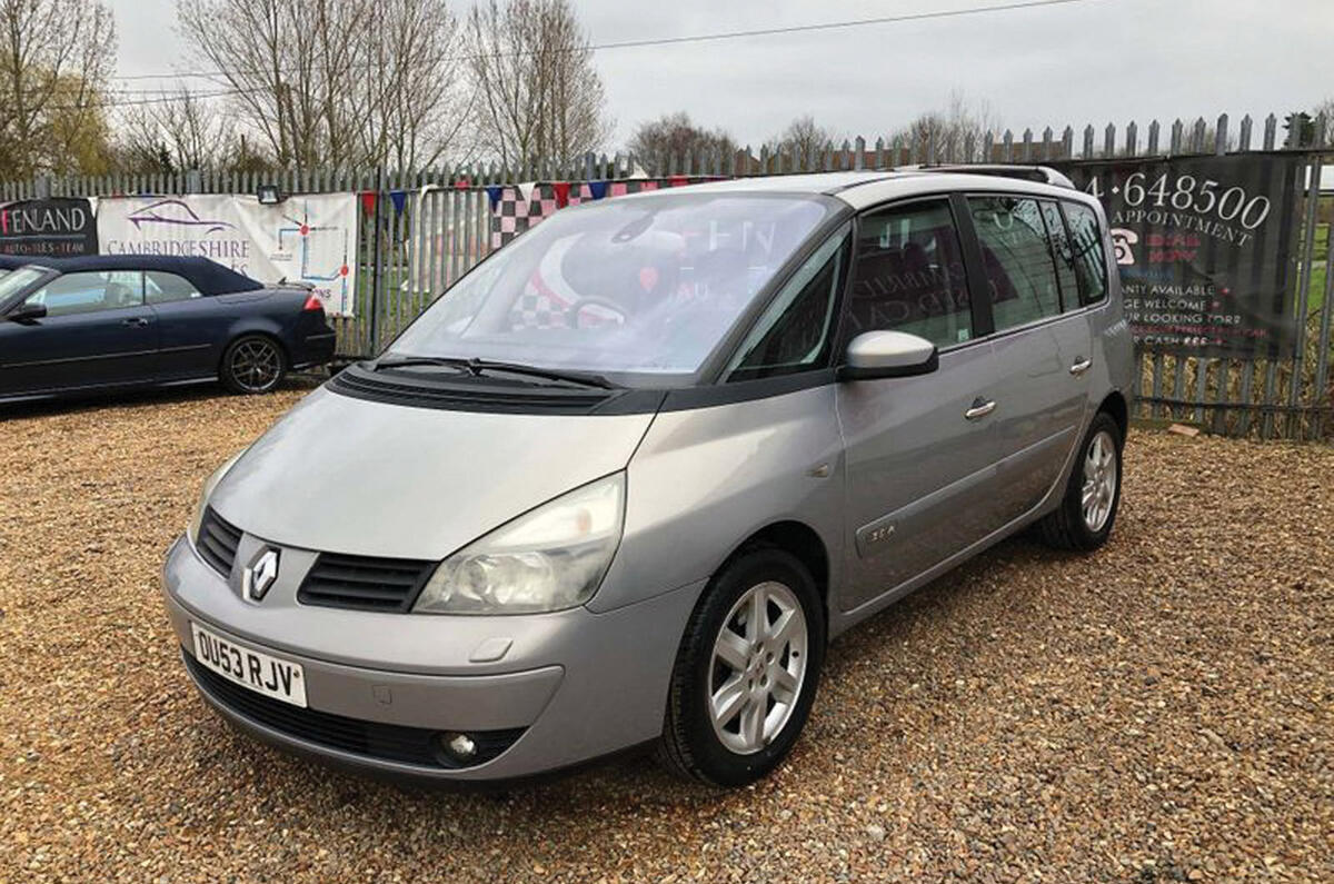 Renault Espace - static front Renault Espace - static front