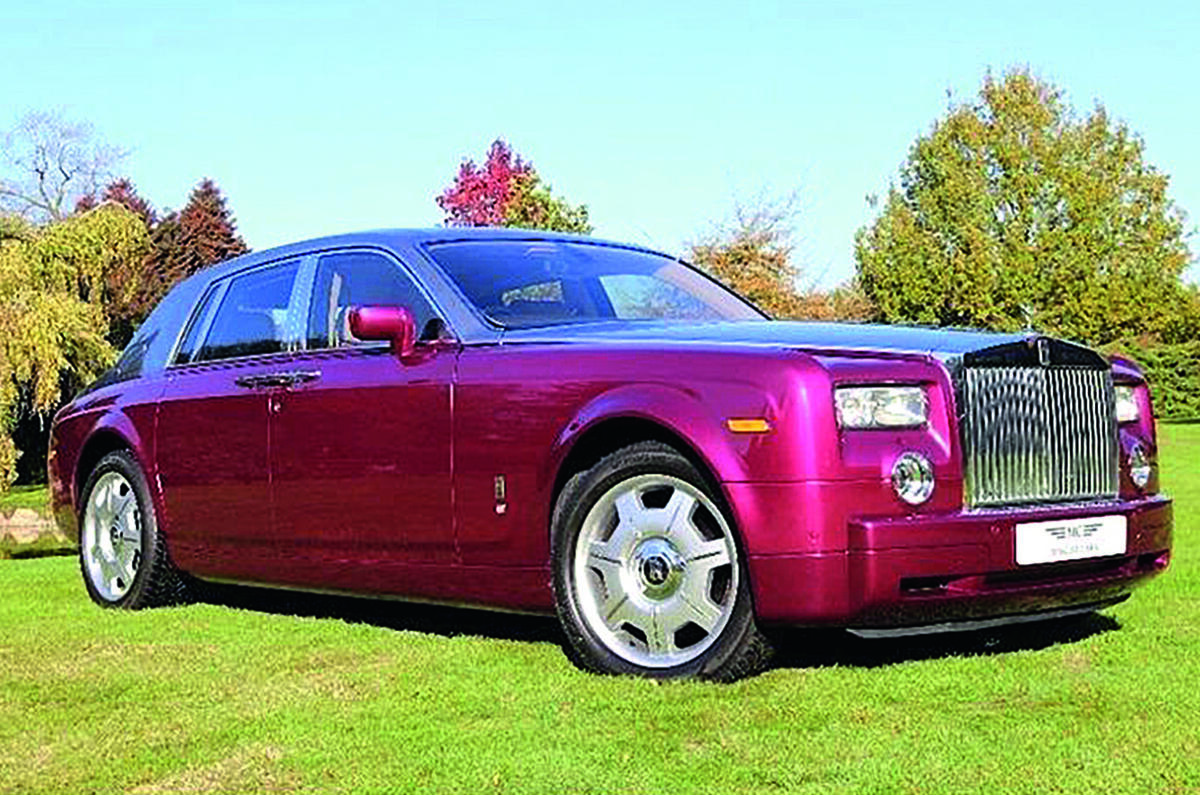 Rolls-Royce Phantom - front Rolls-Royce Phantom - front