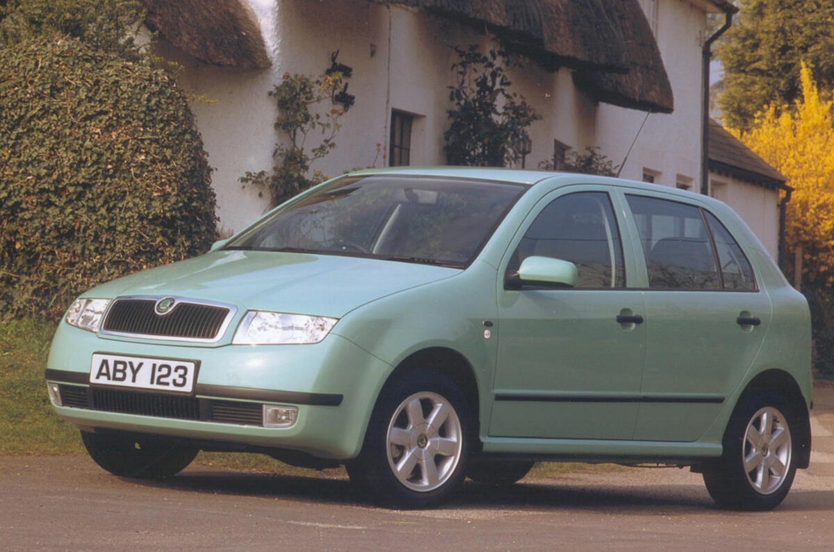 Skoda Fabia - front Skoda Fabia - front