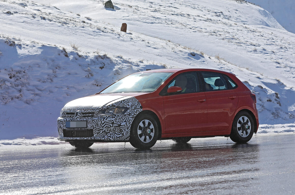 Skoda Fabia - spy shot Skoda Fabia - spy shot