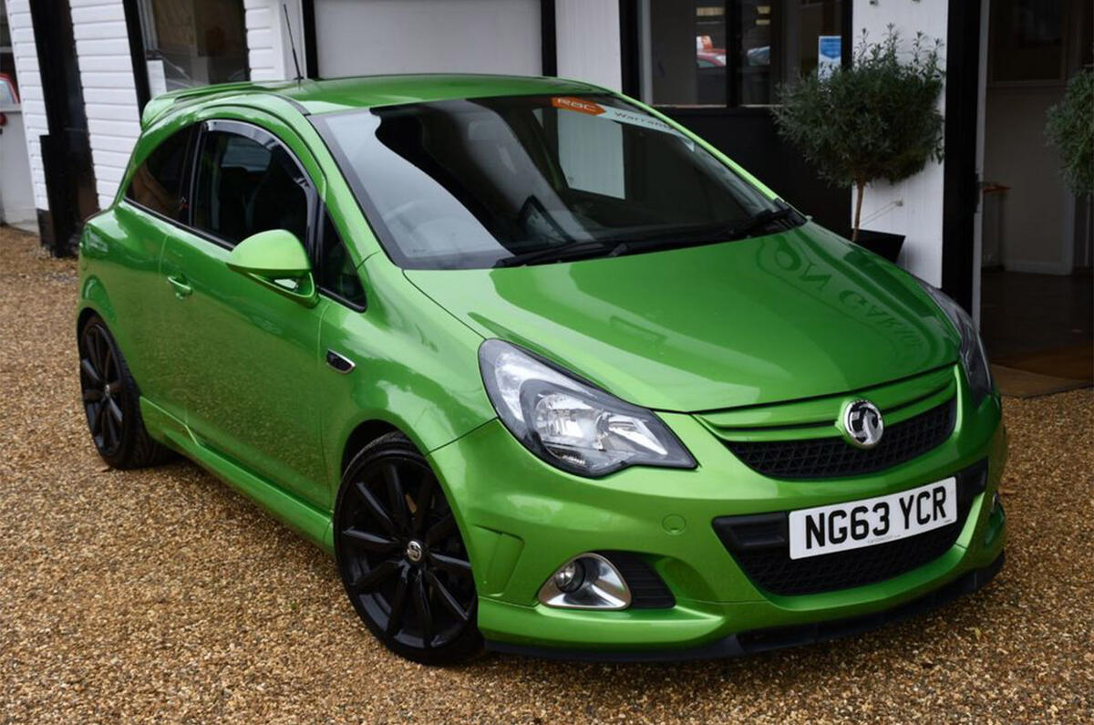Vauxhall Corsa - front