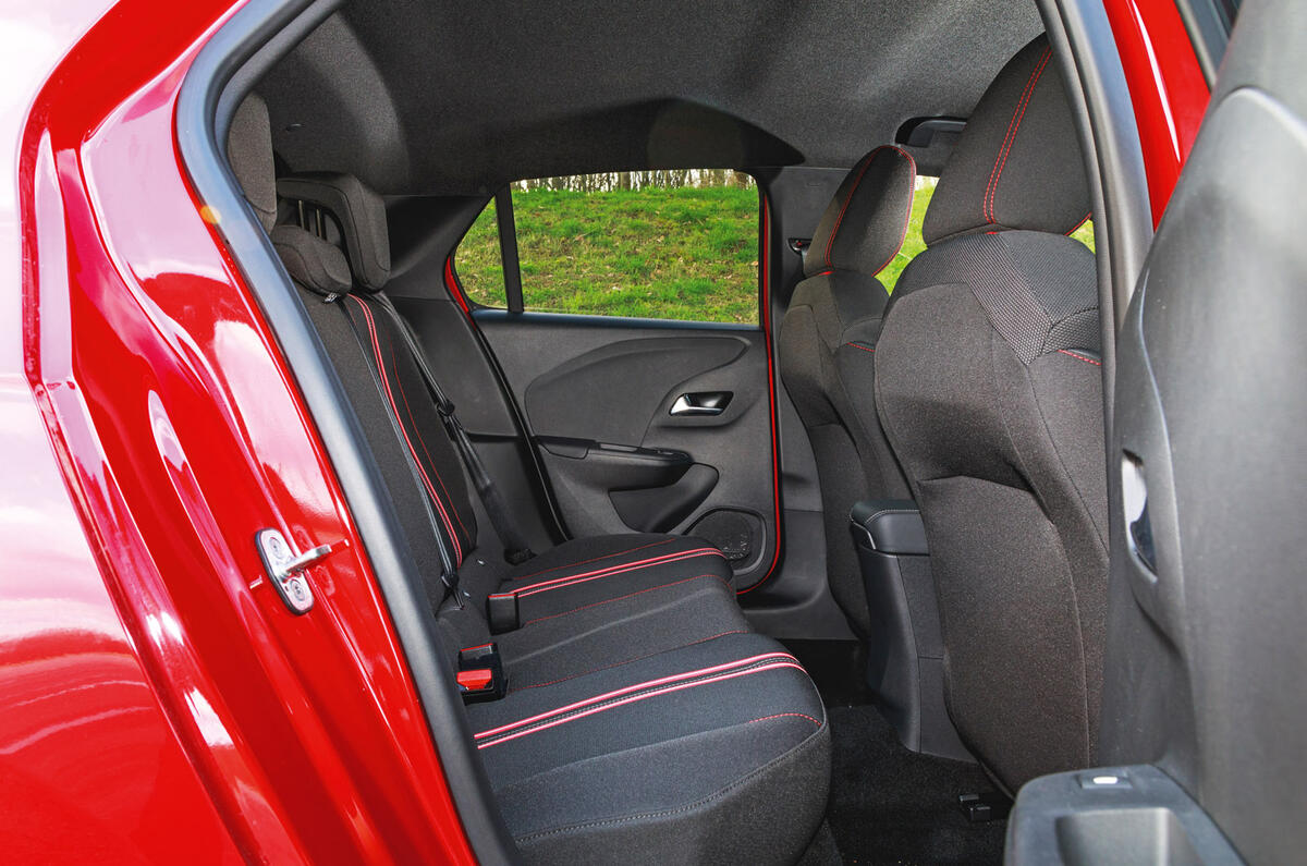 Vauxhall Corsa - interior Vauxhall Corsa - interior