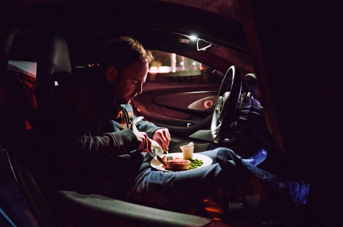 90 24hrs in McLaren GT 2022 dinner