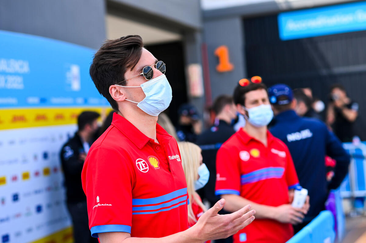 90 Alex Lynn Mahindra Formula E 2021 press pit 90 Alex Lynn Mahindra Formula E 2021 press pit