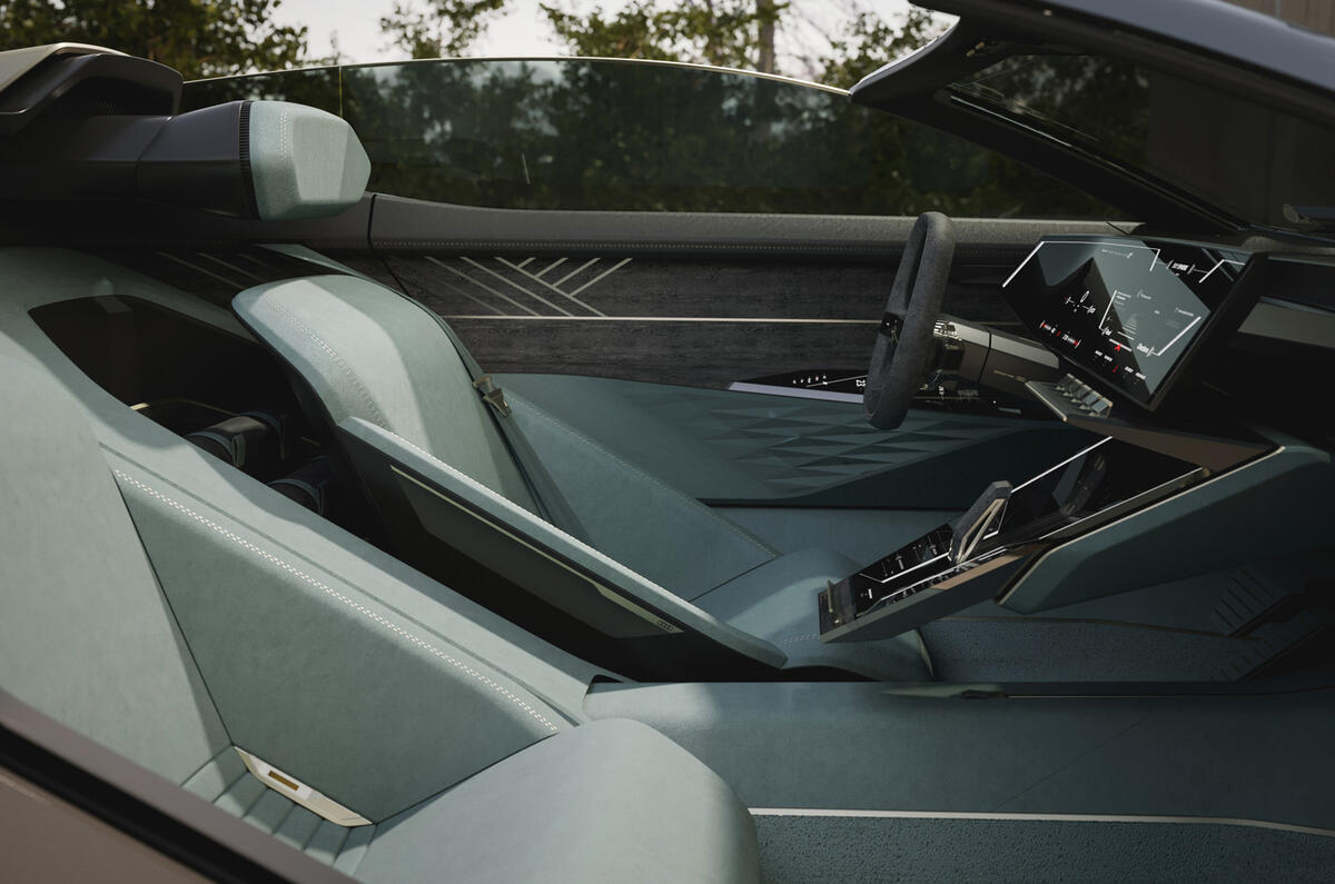 90 Audi Sky sphere concept 2021 cabin 90 Audi Sky sphere concept 2021 cabin