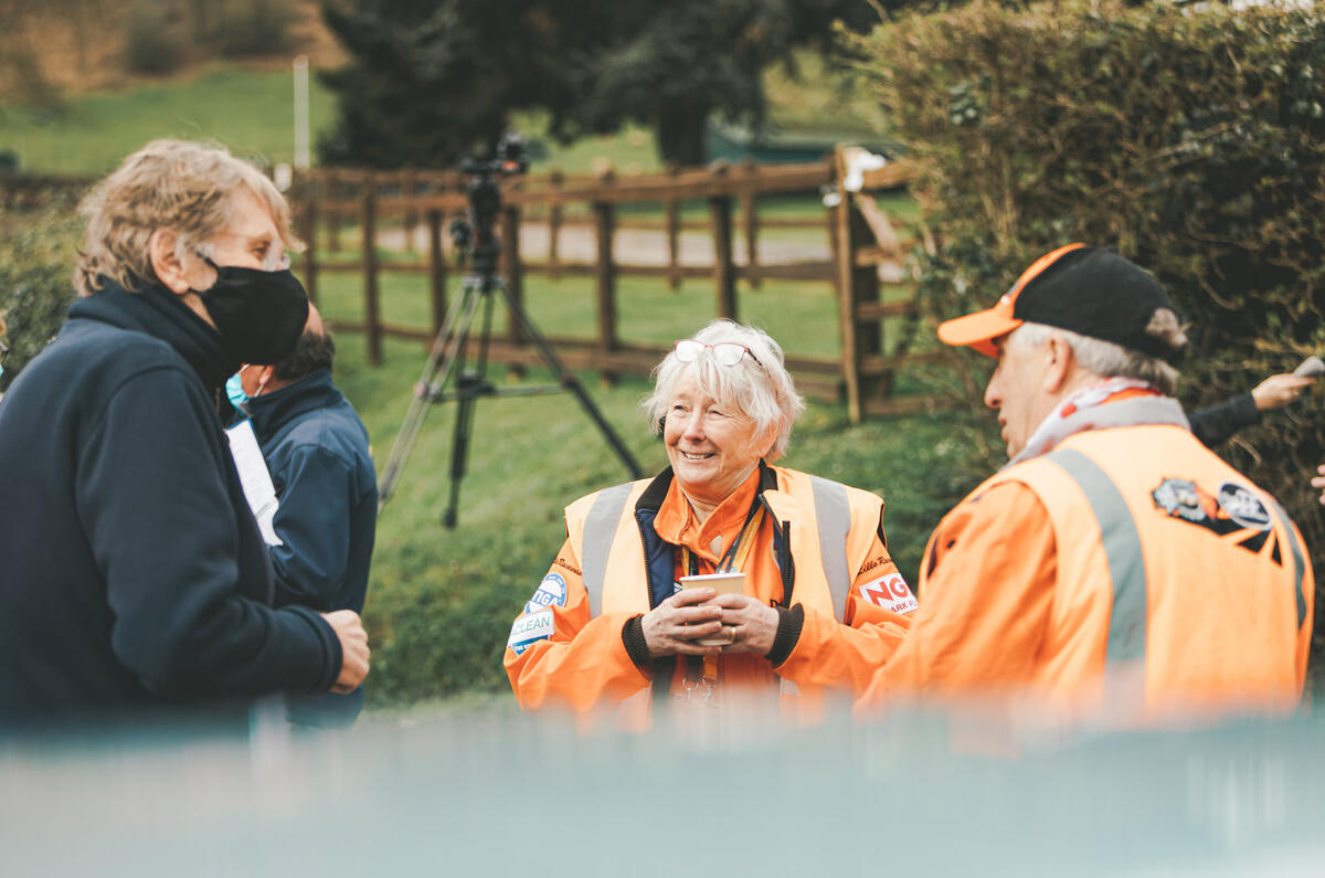 90 Autocar Young Hillclimb series 2021 marshals 90 Autocar Young Hillclimb series 2021 marshals