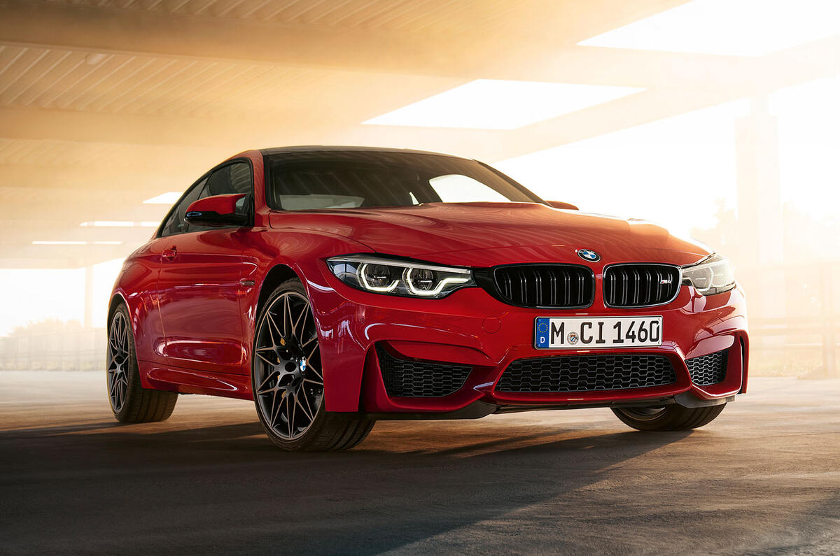 BMW M4 Edition M Heritage official press - red