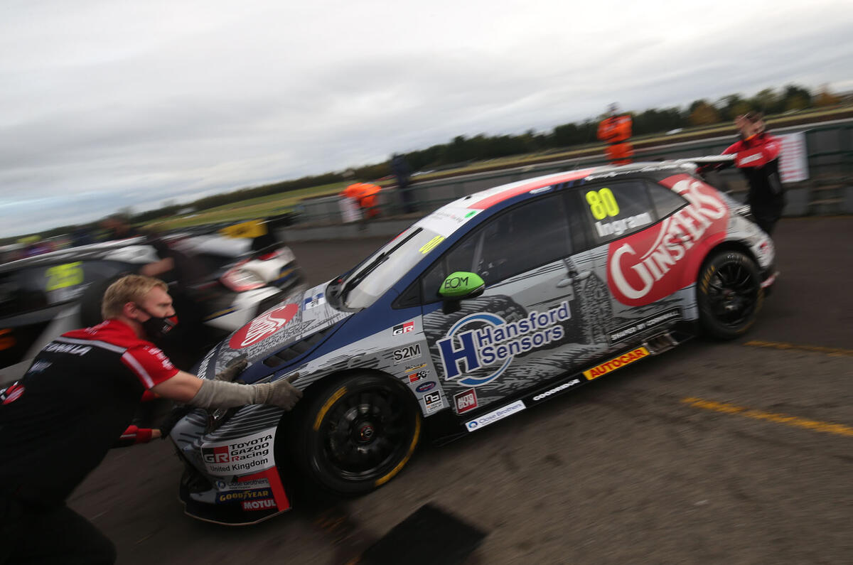 BTCC meeting the officials - pitlane BTCC meeting the officials - pitlane