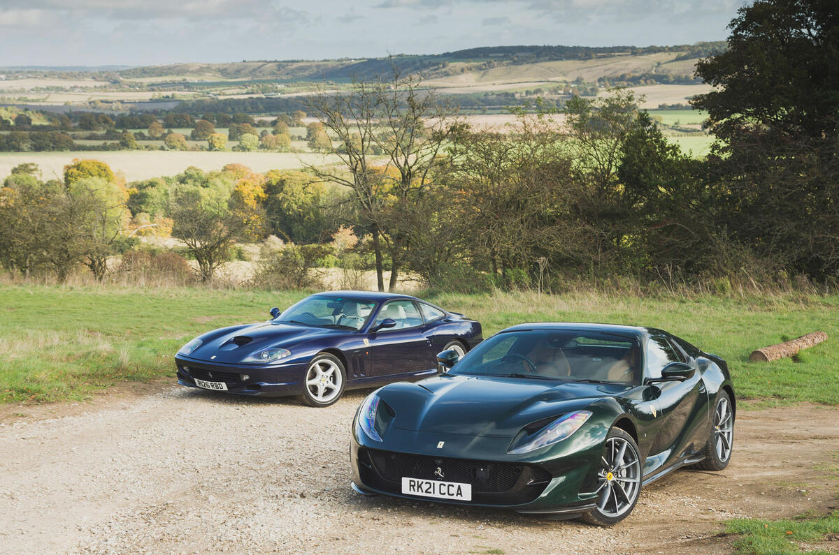 90 Ferrari 812 meets 550 2022 static 90 Ferrari 812 meets 550 2022 static