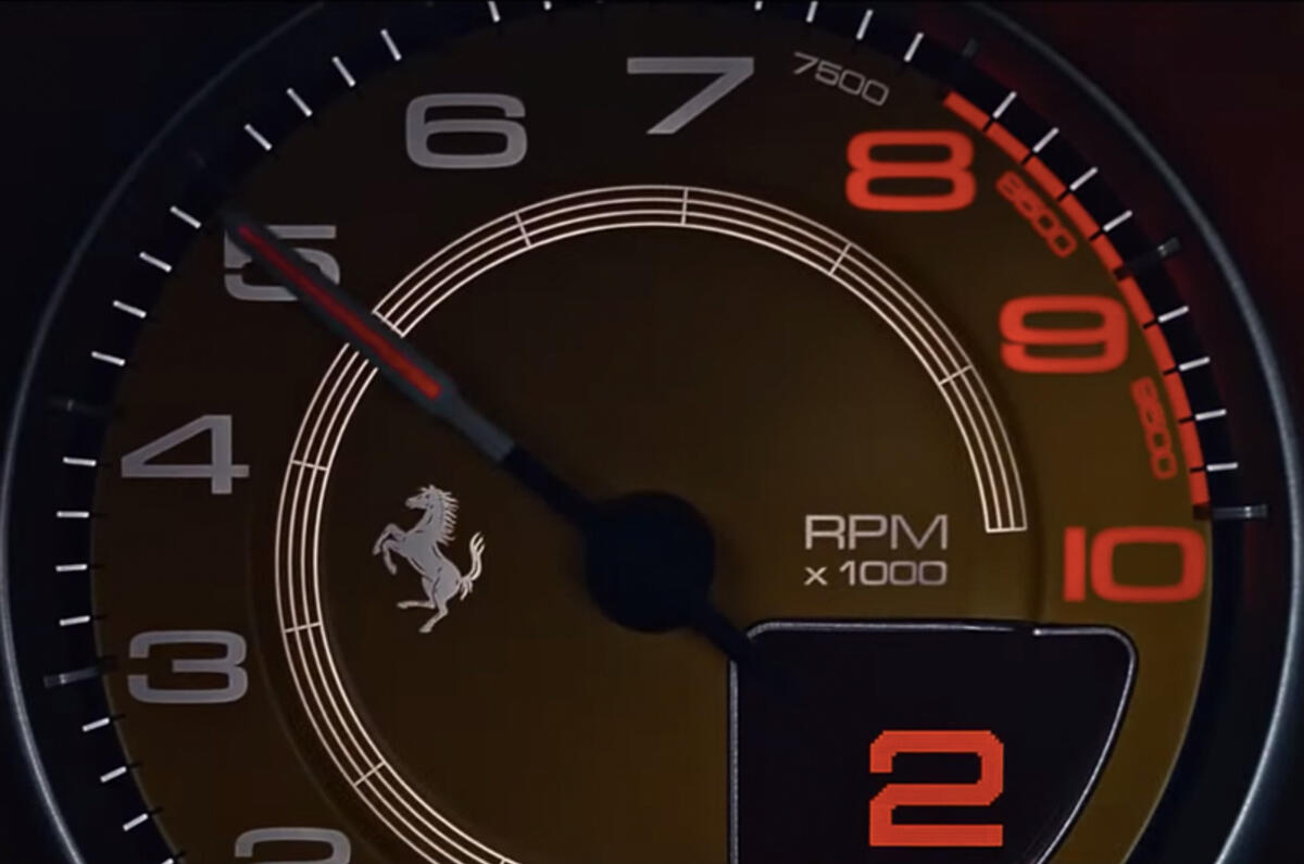 Ferrari F8 Tributo 2019 first ride review - speedo