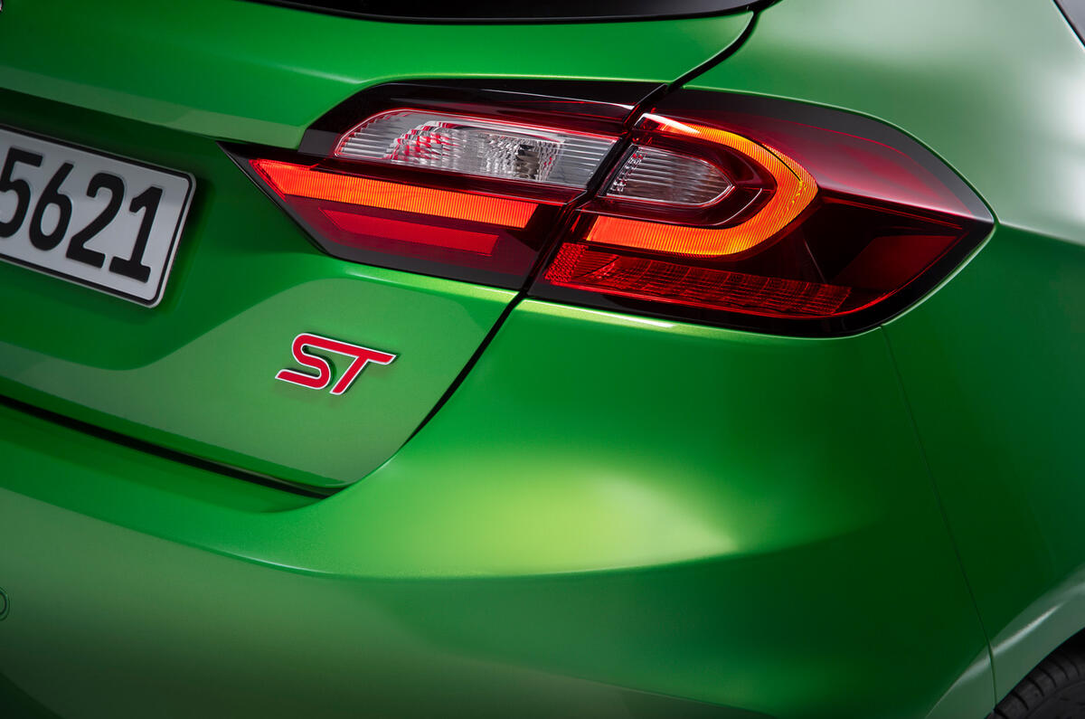 90 Ford Fiesta 2021 refresh ST rear lights