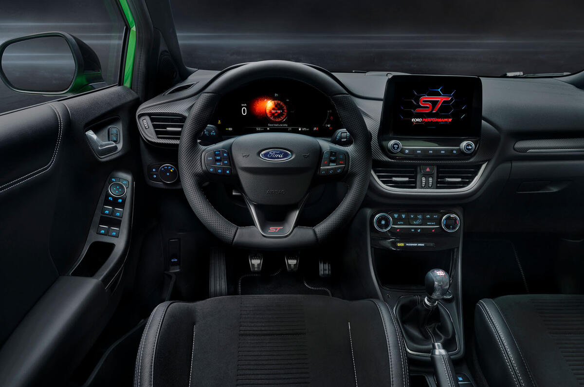 Ford Puma ST official images - dashboard Ford Puma ST official images - dashboard