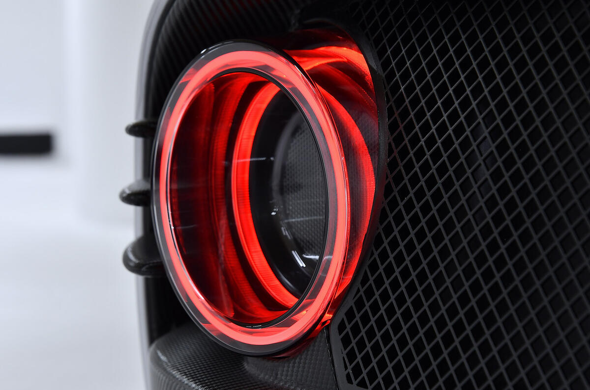 90 GMA T33 2022 reveal Autocar images rear lights 90 GMA T33 2022 reveal Autocar images rear lights