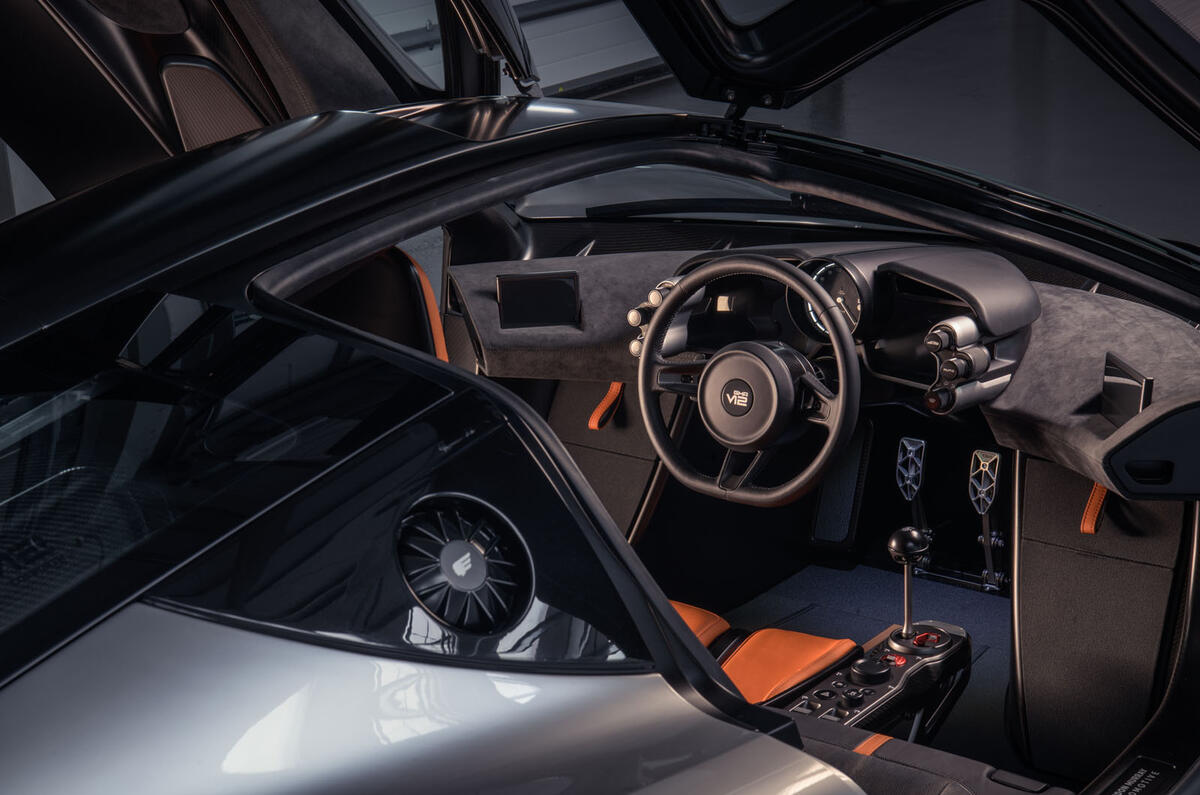 Gordon Murray T50 official reveal - interior Gordon Murray T50 official reveal - interior