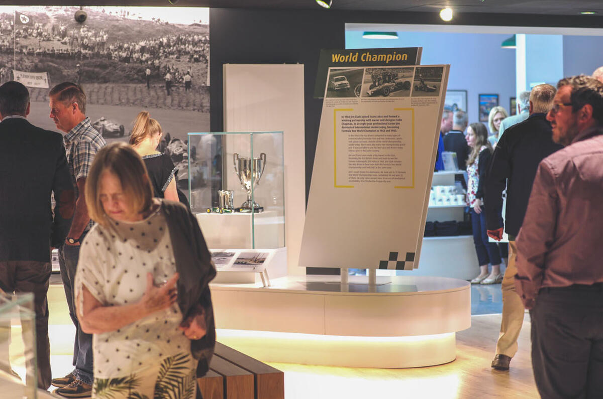 Jim Clark Museum preview day - world champion