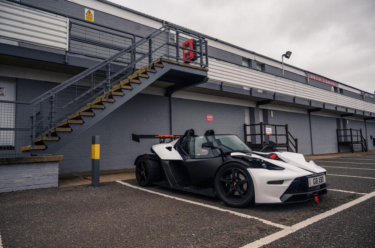 KTM Xbow Darkside developments demonstrator - static KTM Xbow Darkside developments demonstrator - static