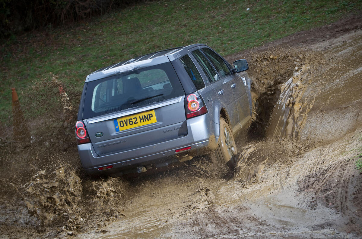Land Rover Freelander 2 used buying guide - wading rear