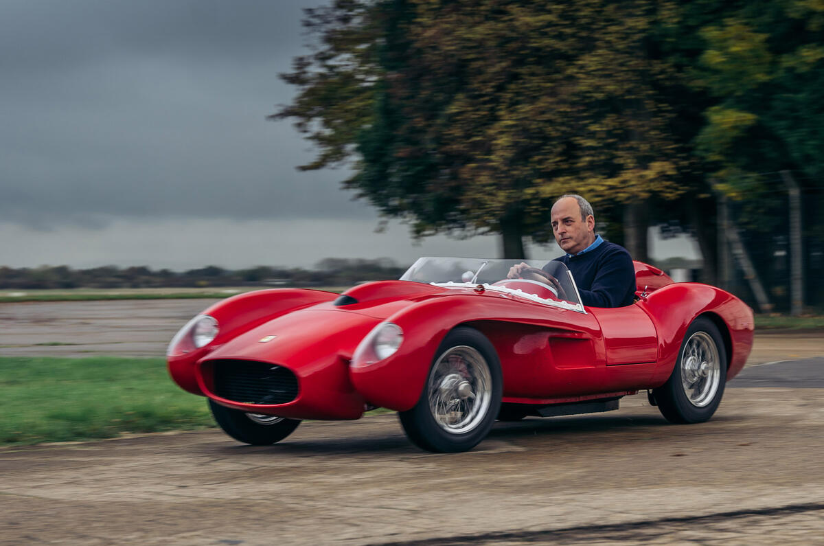 90 Little Car Company Testa Rossa drive cornering