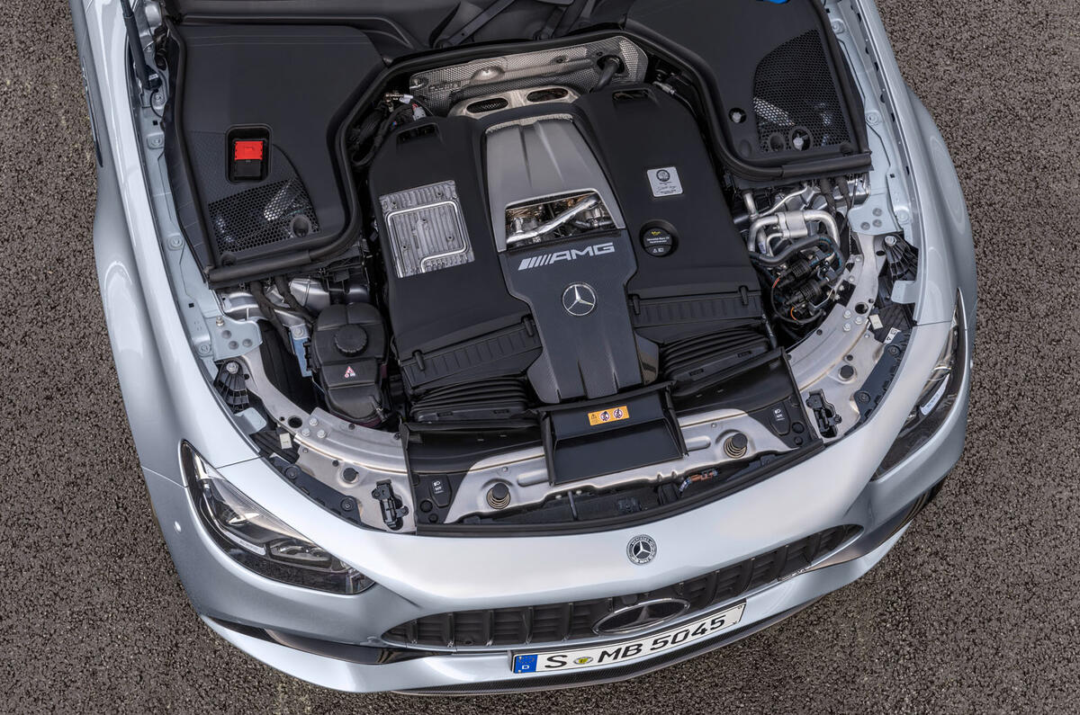 2020 Mercedes-AMG E63 facelift - saloon engine 2020 Mercedes-AMG E63 facelift - saloon engine