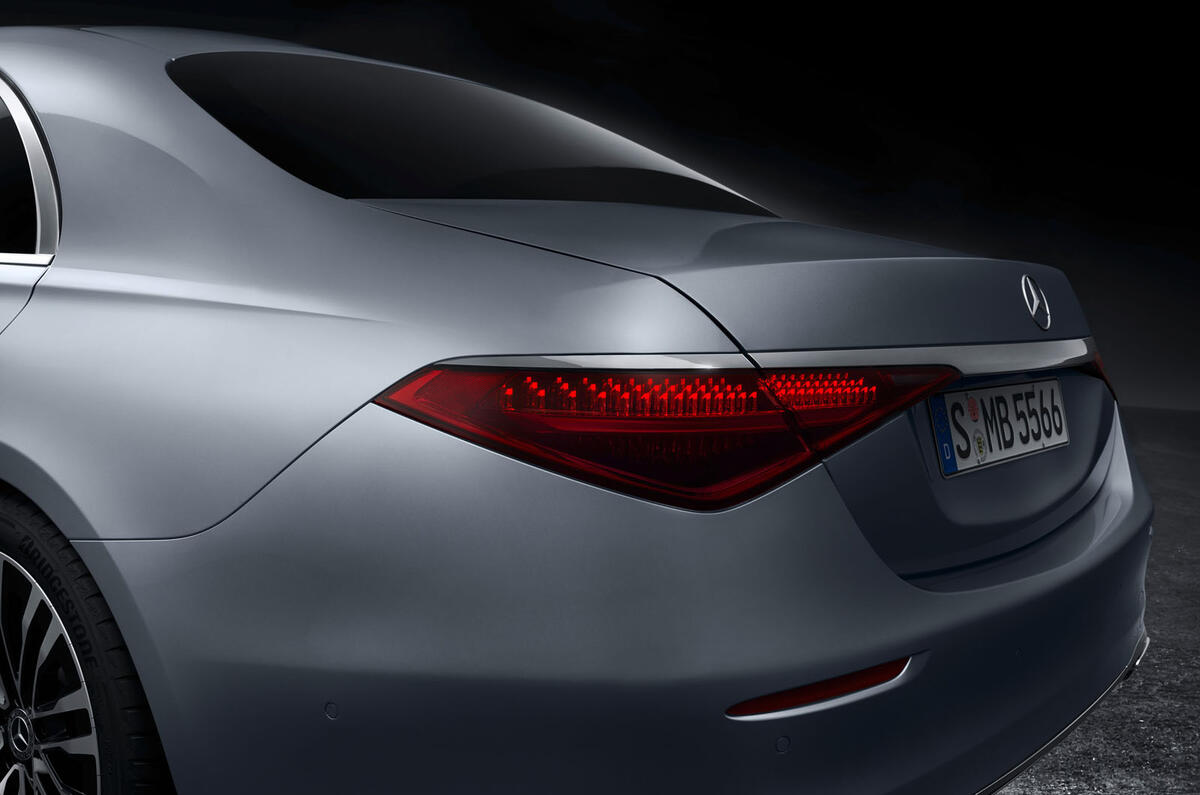 2021 Mercedes-Benz S-Class official reveal images - rear lights 2021 Mercedes-Benz S-Class official reveal images - rear lights