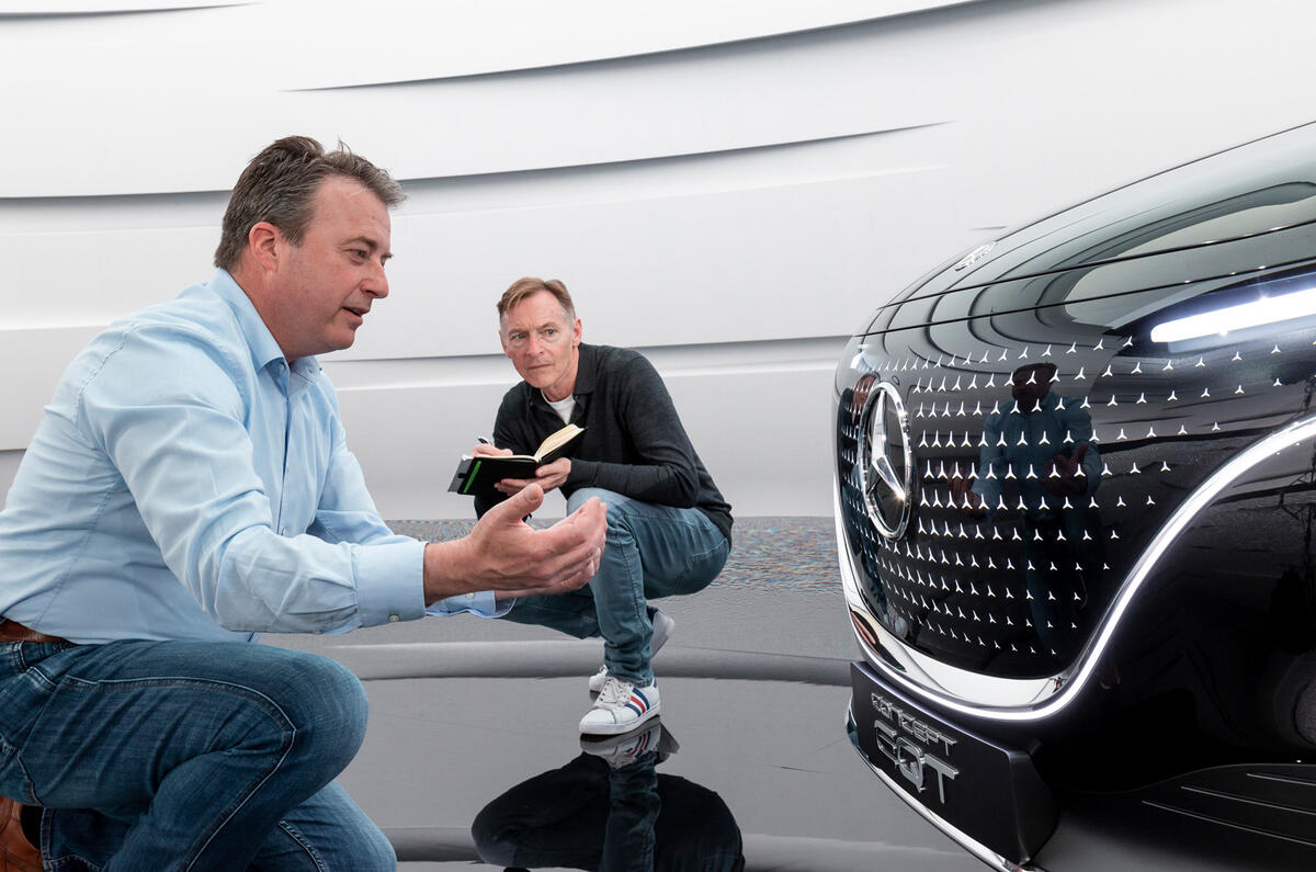 90 Mercedes Concept EQT official reveal interview 90 Mercedes Concept EQT official reveal interview