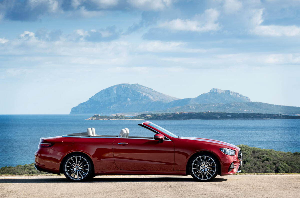 Mercedes-Benz E-Class cabriolet 2020 facelift - official images - static Mercedes-Benz E-Class cabriolet 2020 facelift - official images - static