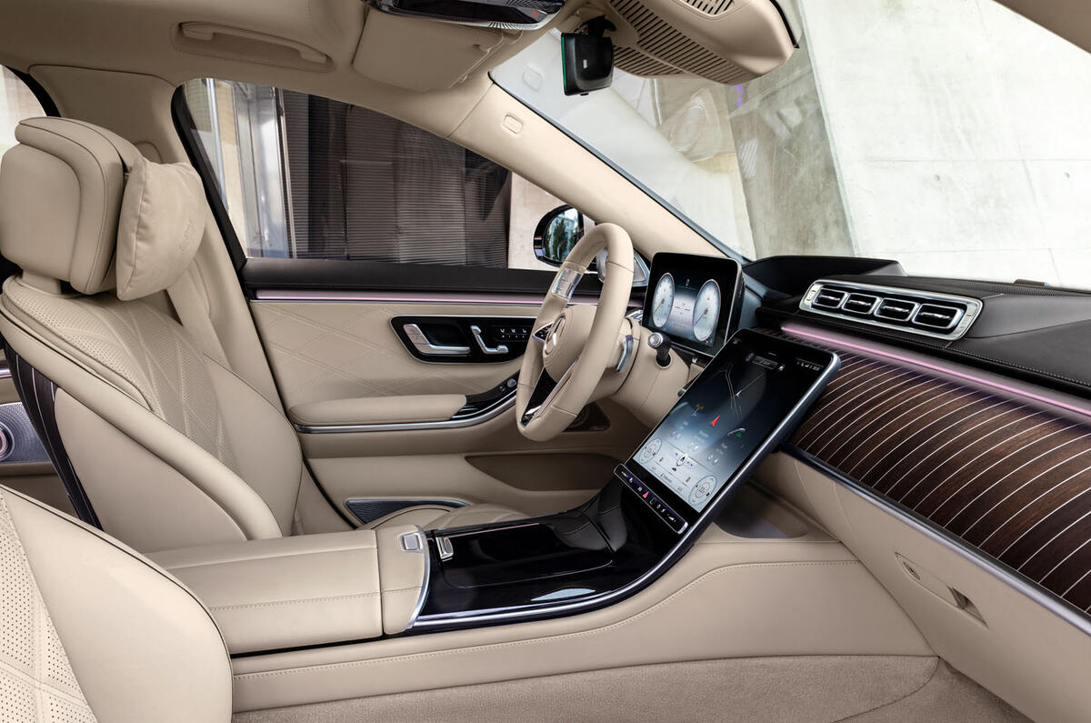 2021 Mercedes-Maybach S-Class official images - cabin