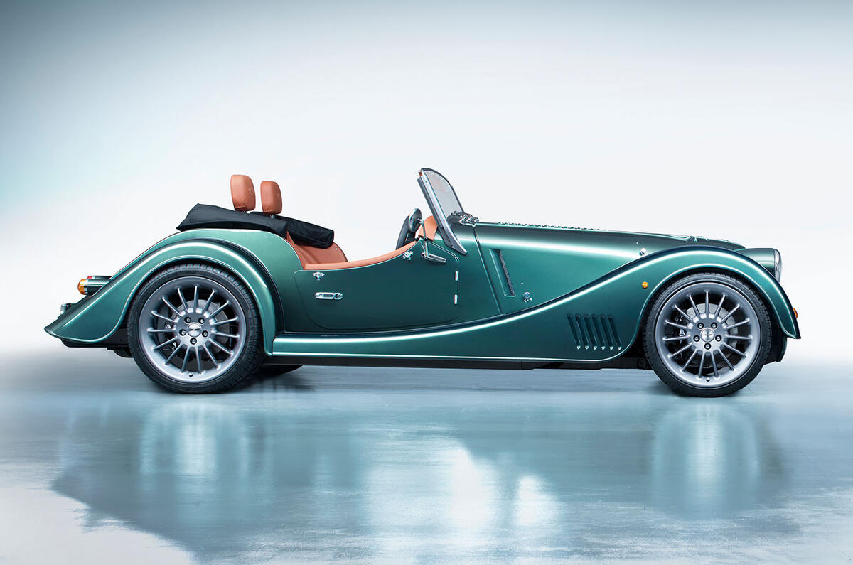 Morgan Plus Six 2019 official press images - static side