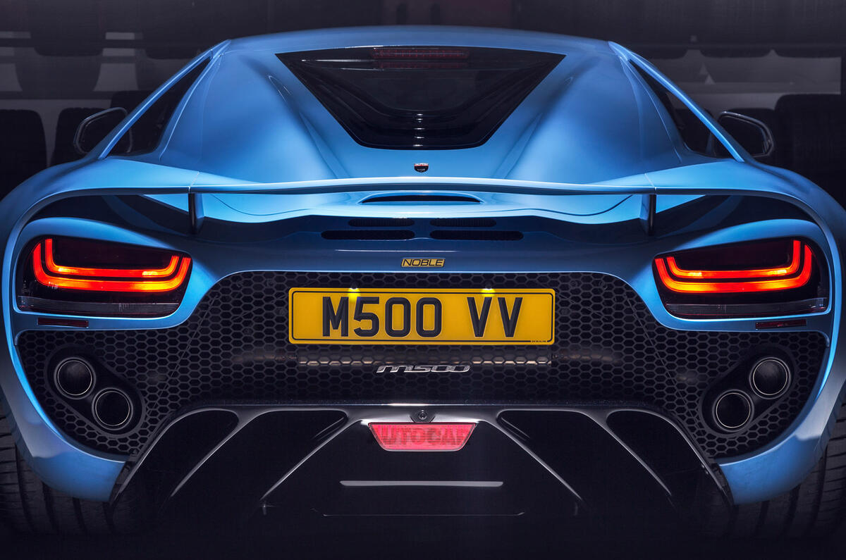 90 Noble M500 reveal 2022 rear end 90 Noble M500 reveal 2022 rear end
