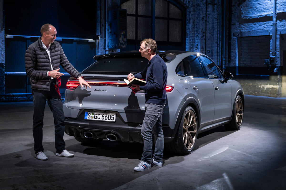 90 Porsche Cayenne GT 2021 official reveal interview