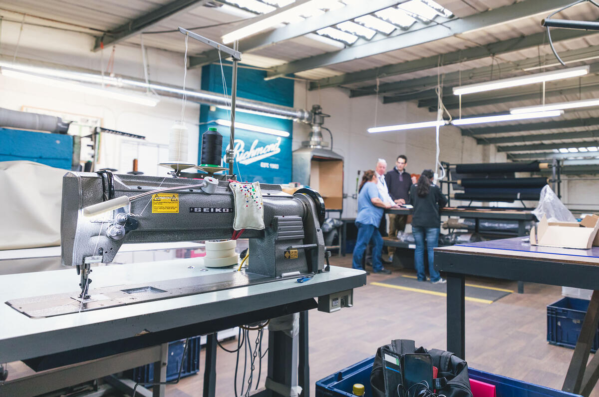 RDM Group behind the scenes 2019 - sewing