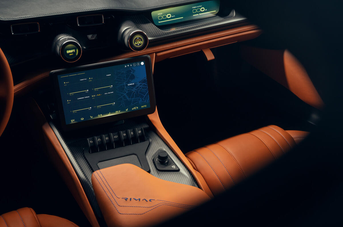 90 Rimac Nevera 2021 official reveal infotainment 90 Rimac Nevera 2021 official reveal infotainment