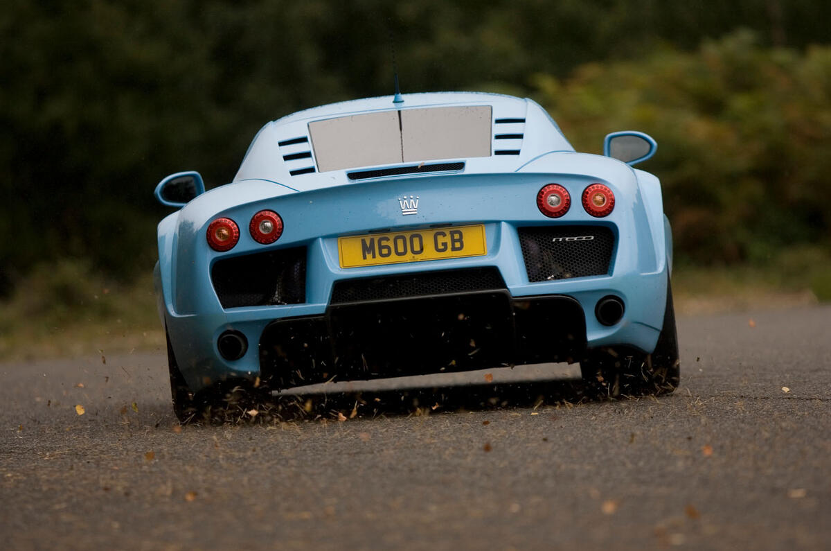 Road test rewind: Noble M600 - cornering rear Road test rewind: Noble M600 - cornering rear