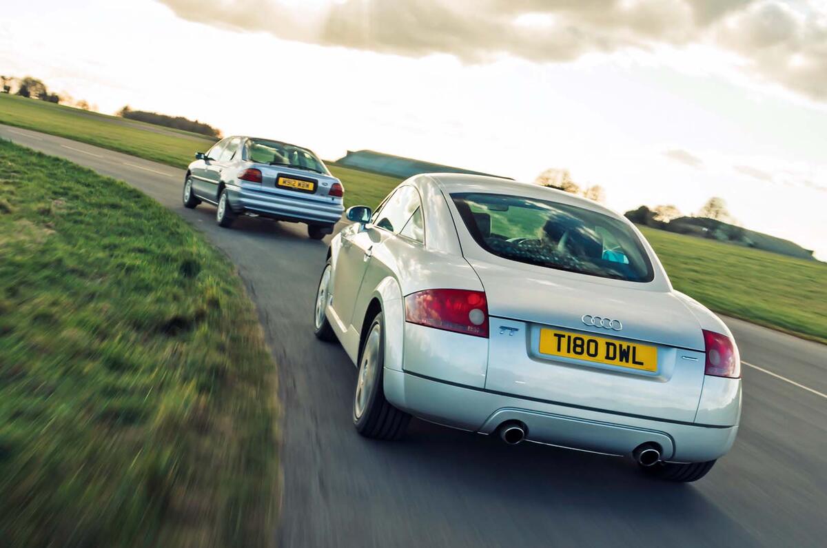 90 s Special Feature Audi tt Ford modeo rear 90 s Special Feature Audi tt Ford modeo rear