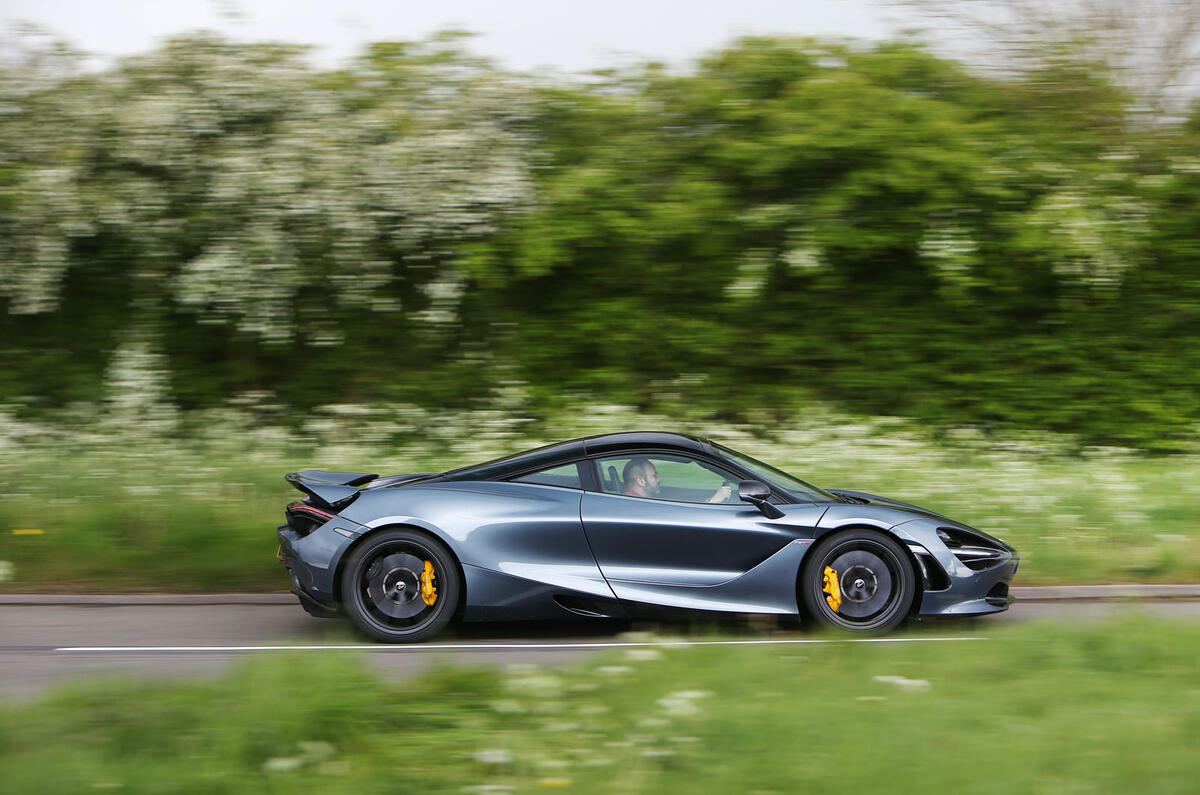 Top 50 cars 2020 - final five - McLaren 720S side Top 50 cars 2020 - final five - McLaren 720S side